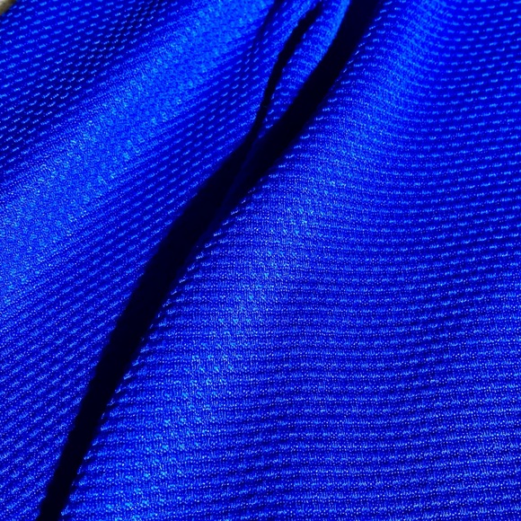 Poof Couture Fit & Flare Blue Racerback Midi Dress - Picture 2 of 4